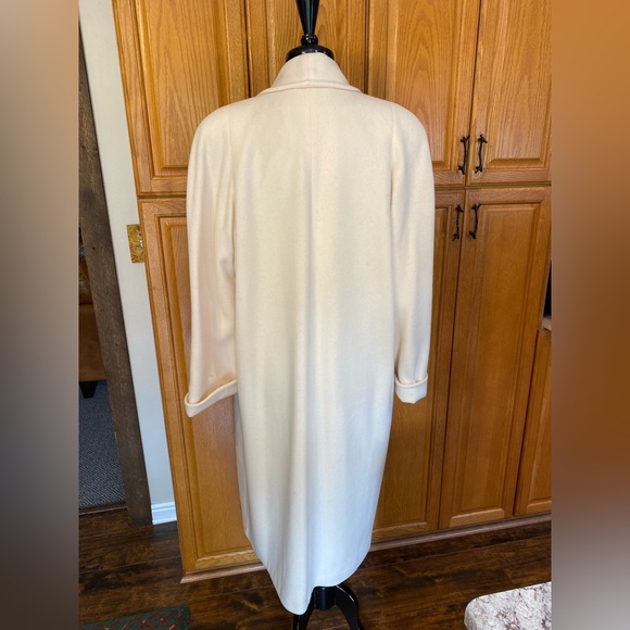 VINTAGE PRESTON & YORK WOOL WINTER DRESS COAT RETRO FULL LENGTH - Picture 3 of 12